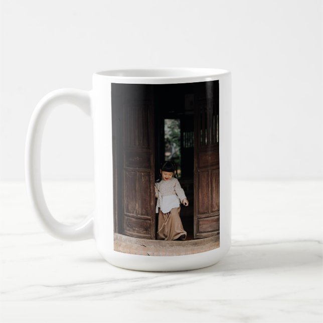 Taza De Café Custom, Add Photo and Text (Izquierda)