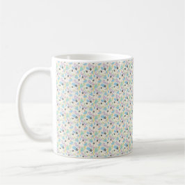 Taza De Café Custom All-Over Print Geometric Pattern Coffee Mug