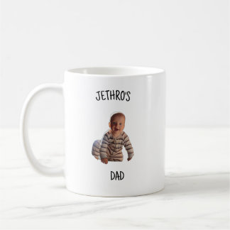 Taza De Café Custom Baby Photo for Dad – Personalized Gift