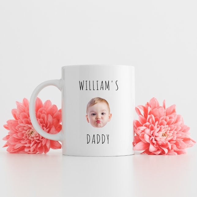 Taza De Café Custom Baby Photo Mug New Dad Gift (Subido por el creador)