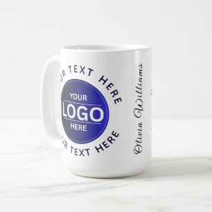 Taza De Café Custom Business Brand Logo