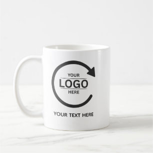 Taza De Café Custom Business Brand Logo