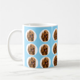 Taza De Café Custom Cocker Spaniel Photo Mug | Personalized Pet