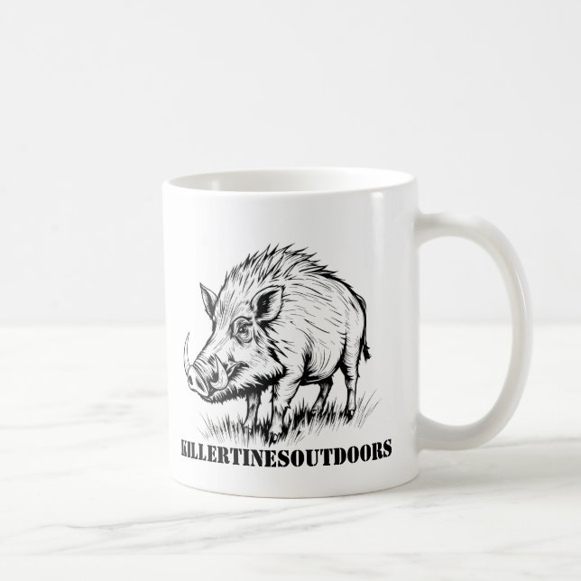 Taza De Café Custom coffee mugs. (Derecha)