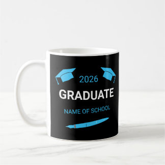 Taza De Café Custom College School Graduation 2026