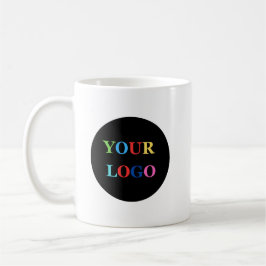 Taza De Café Custom Company Logo Personalized Business