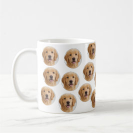 Taza De Café Custom Dog Photo | Cute Personalized white