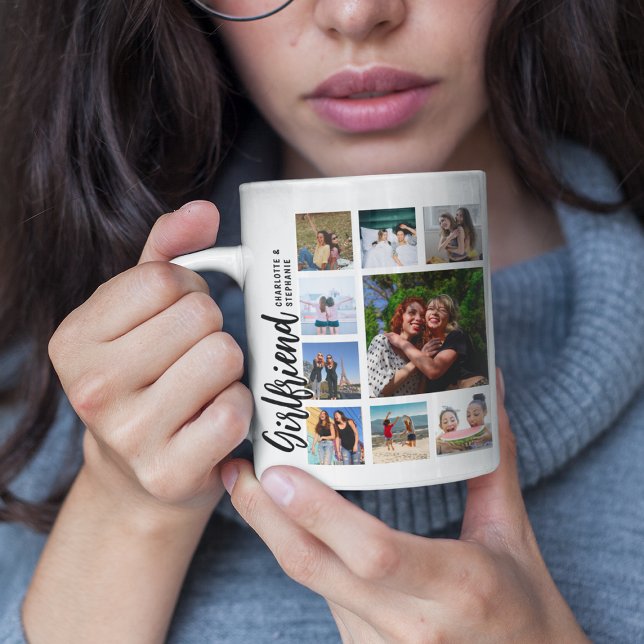 Taza De Café Custom Girlfriend Photo Collage (Subido por el creador)