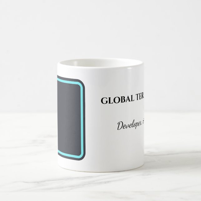 Taza De Café Custom Global Terminal Developer Mug (Centro)