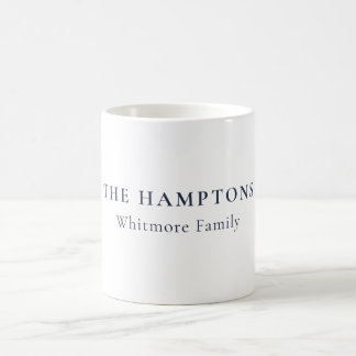 Taza De Café Custom Hamptons New York Preppy Coastal Gift