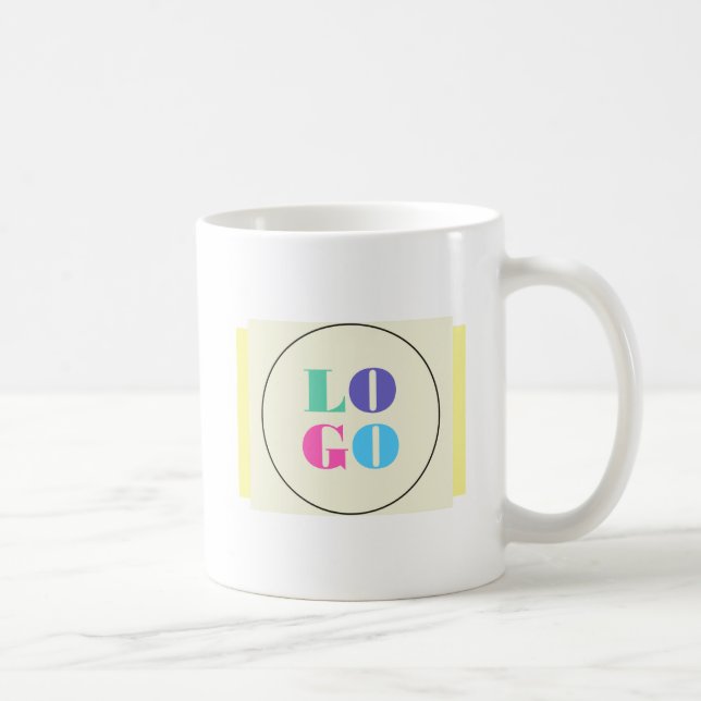 Taza De Café Custom Logo Mug   (Derecha)