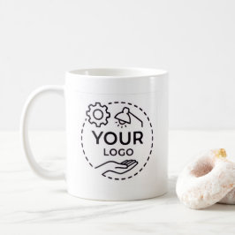 Taza De Café Custom Logo Mug for Company - Simple Promotional 