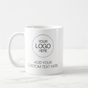 Taza De Café Custom Logotipo Store & Business