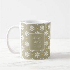 Taza De Café Custom Mother's Day Gift Personalized Daisy