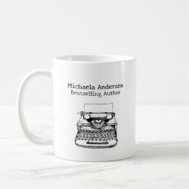 Taza De Café Custom Name Bestselling Author Writer Gift
