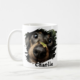 Taza De Café Custom Pet Name Photo Pet Lover Gift Typography
