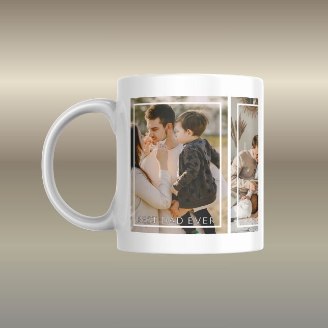 Taza De Café Custom Photo Layout for Family Moments (Subido por el creador)