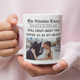Taza De Café Custom Photo – Personalized “Valentines Times Gift
