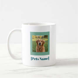 Taza De Café Custom Photo Pet Coffee Mug | Personalized Name
