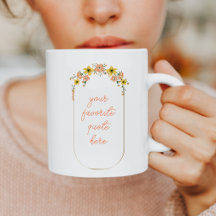 Custom Quote Mug | Personalized Gifts for Her