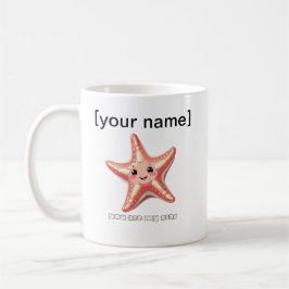 Taza De Café Custom Starfish Mug – You Are My Star