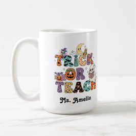 Taza De Café Custom Teacher Mug, Custom Teacher Gift, Hallow