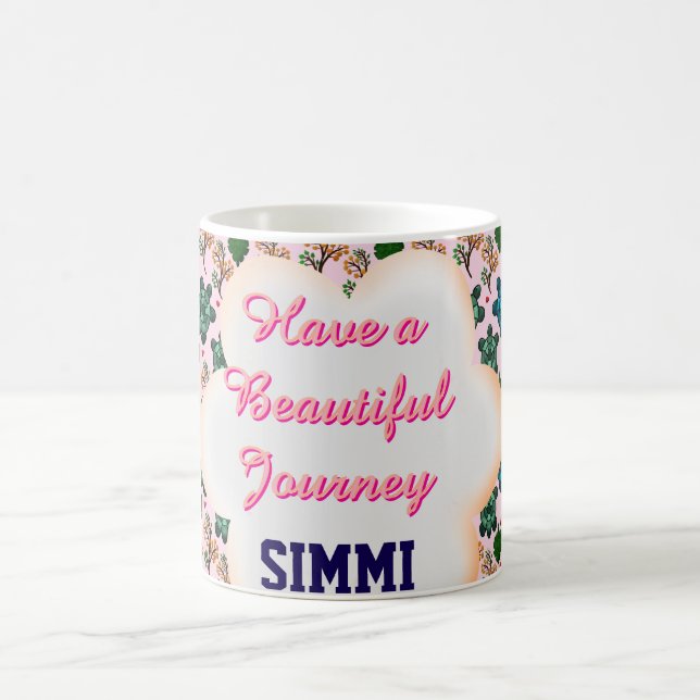 Taza De Café Custom turtle pattern  (Centro)