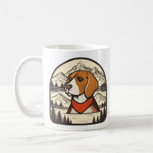 Taza De Café Custom Vintage Beagle Dog Mom Coffee Mug