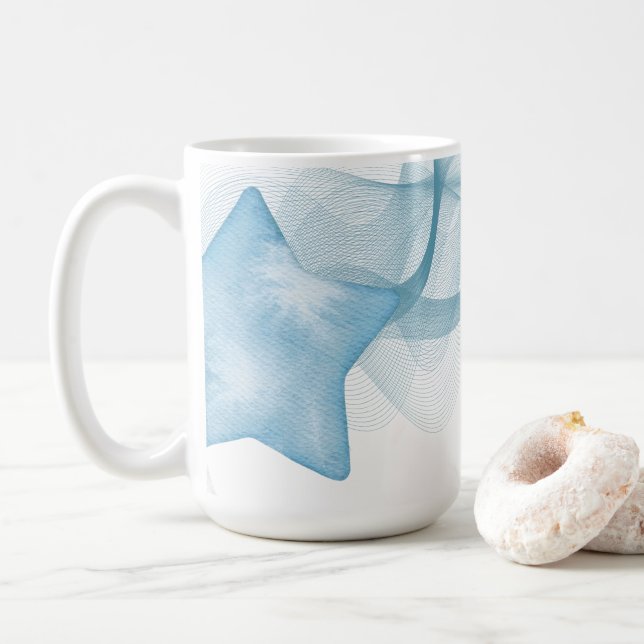 Taza De Café Customizable Ceramic Mug with Unique Design (Con donut)