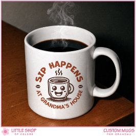 Taza De Café Customizable Coffee Mug for Grandma