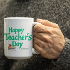 Taza De Café Customizable Happy Teachers Day Mug