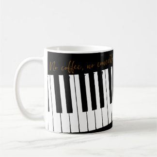Taza De Café Customizable No Coffee No Concerto