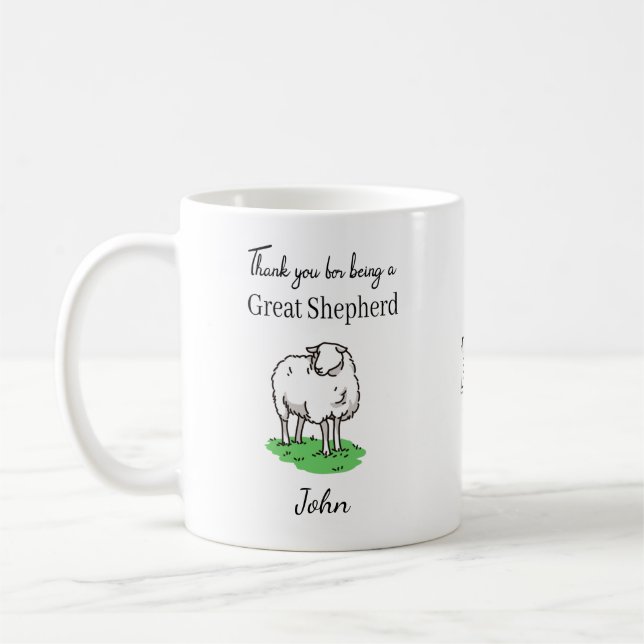 Taza De Café Customized JW elders appreciation gift (Izquierda)