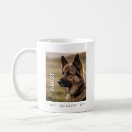 Taza De Café Customized pet memorial best dog ever