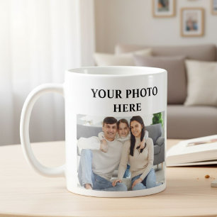 Taza De Café Customized photo mug for dad, personalized photo 