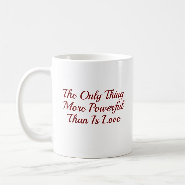Taza De Café Customized Your Own Quotes Stylish Modern Minimal  (Izquierda)