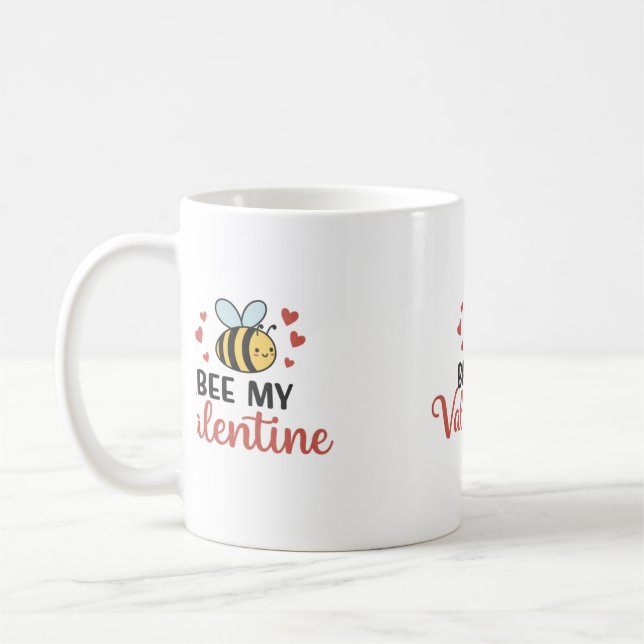 Taza De Café Cute Abe My Valentine (Izquierda)