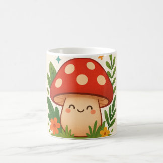 Taza De Café Cute Aesthetic Mushroom Mug