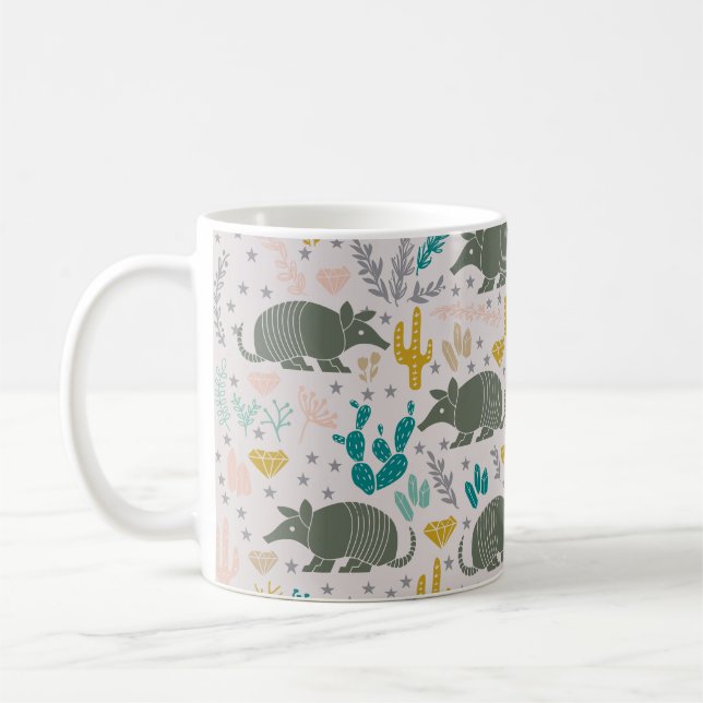 Taza De Café Cute Armadillo Coffee Mug (Izquierda)