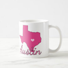 Cute Austin Texas Chica Pink