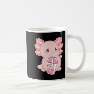 Taza De Café Cute Axolotl Anime japonés de fresa rosa K