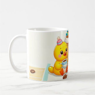 Taza De Café cute baby birds coffee