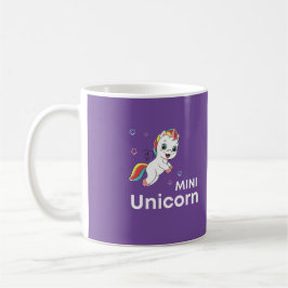 Taza De Café Cute baby unicorn Moderno