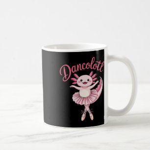 Taza De Café Cute Ballerina Ballet Axolotl Dance Graciosos Rega
