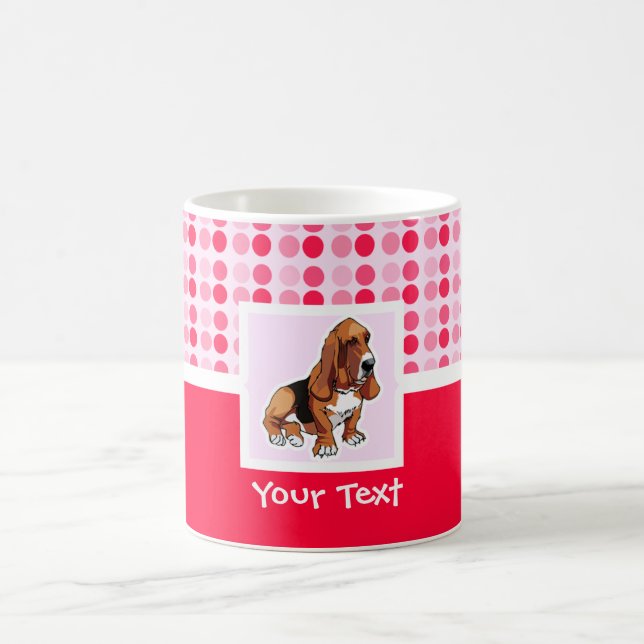 Taza De Café Cute Basset Hound (Centro)