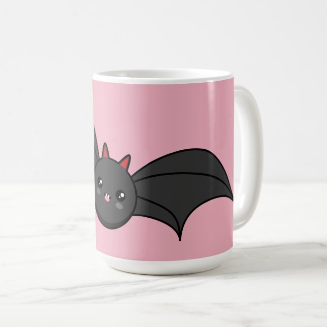 Taza De Café Cute Bat (Anverso derecho)