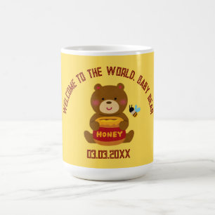 Taza De Café Cute Bear Theme Boy Baby Shower