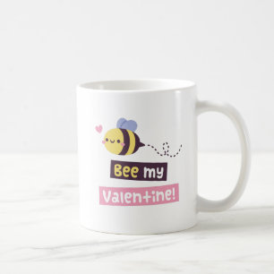 Taza De Café Cute Bee Mi San Valentín, Confesión de Amor