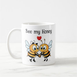 Taza De Café Cute Bees Valentine