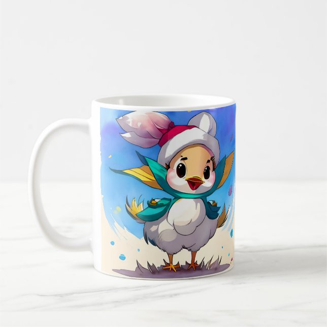 Taza De Café Cute Birdie (Izquierda)